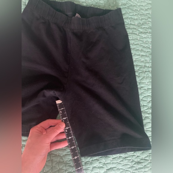 EUC Los Angeles Apparel spandex bike shorts black M - Picture 7 of 8